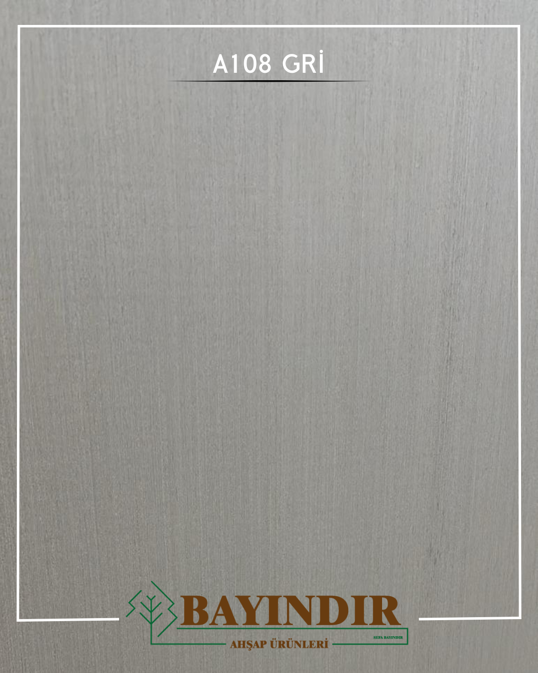 Alon 108 Gri - Samsun MDF satışı