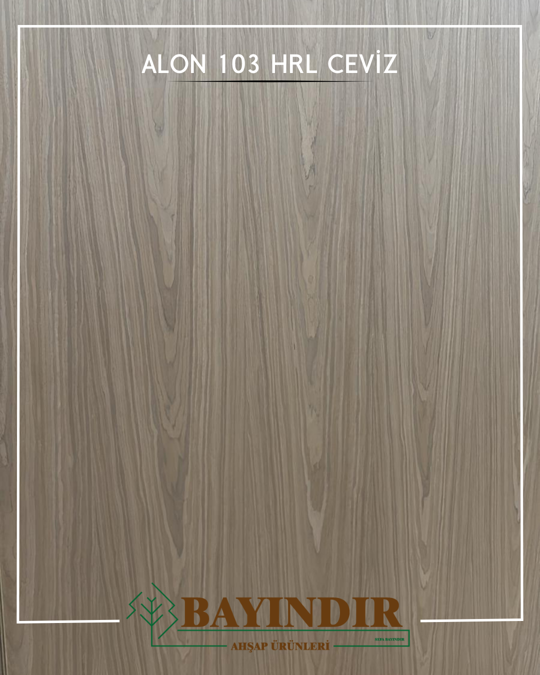 Alon 103 HRL Ceviz - Samsun MDF satışı