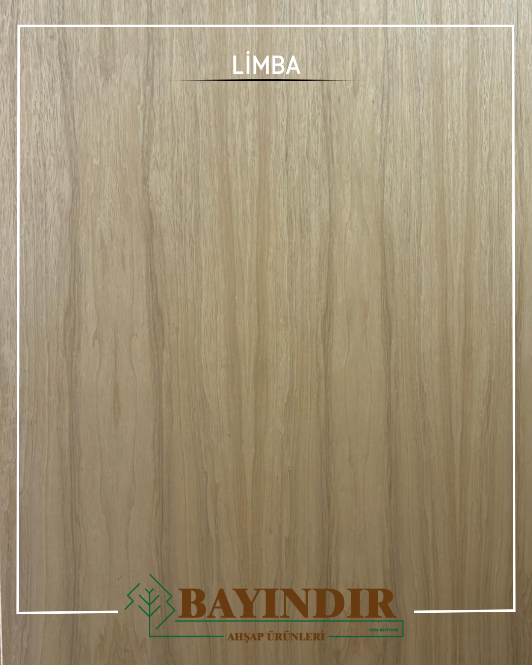 Limba - Samsun MDF satışı