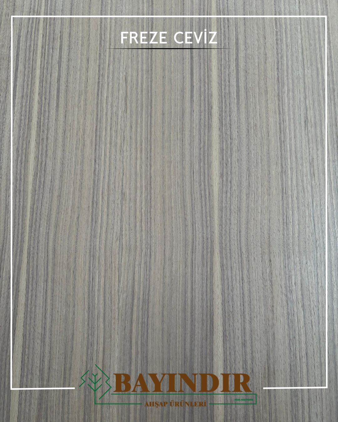 Freze Ceviz MDF plaka