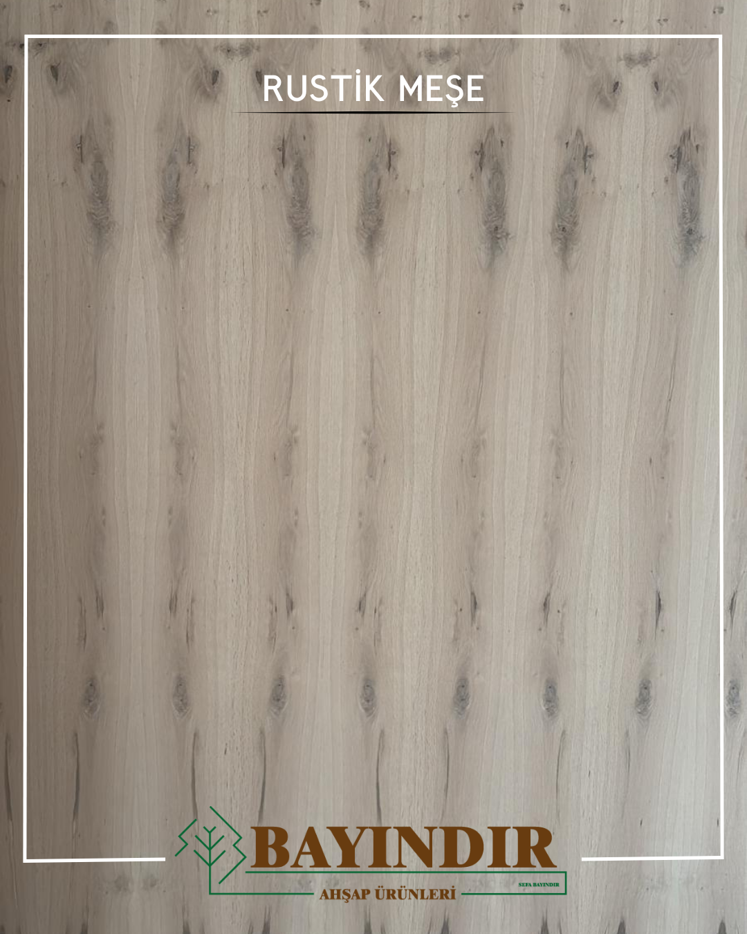 Rustik Meşe - Samsun MDF satışı